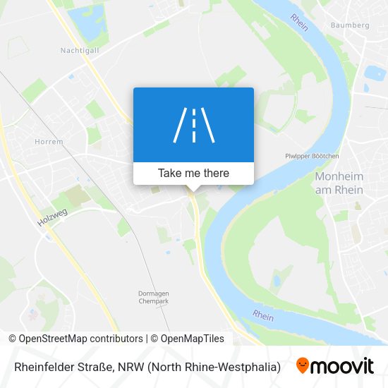 Rheinfelder Straße map