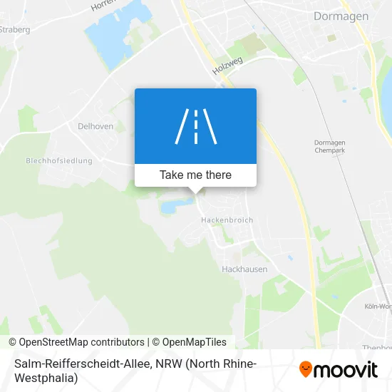 Карта Salm-Reifferscheidt-Allee