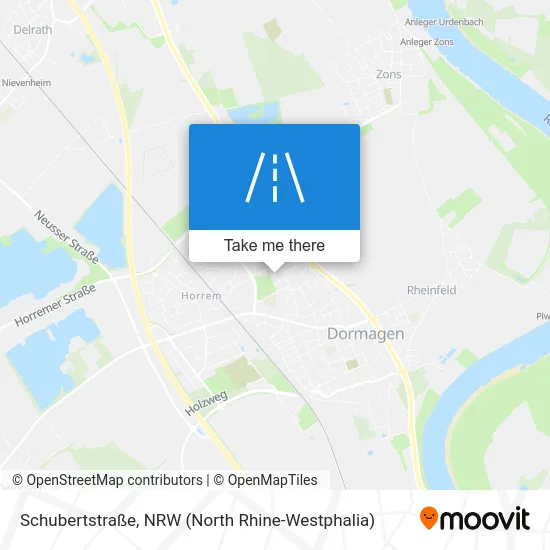 Карта Schubertstraße