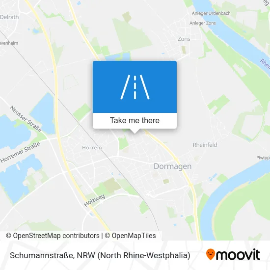 Карта Schumannstraße
