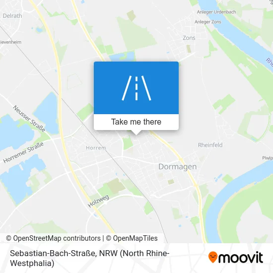 Карта Sebastian-Bach-Straße