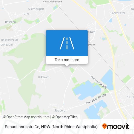 Sebastianusstraße map