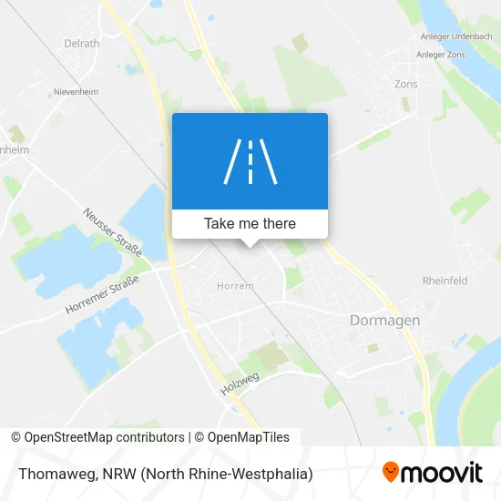 Карта Thomaweg
