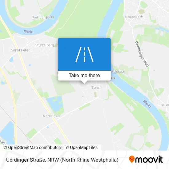 Uerdinger Straße map