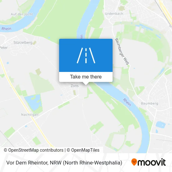 Карта Vor Dem Rheintor