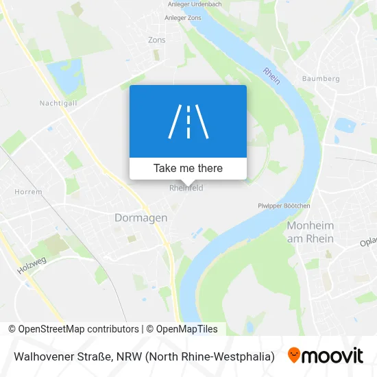 Walhovener Straße map
