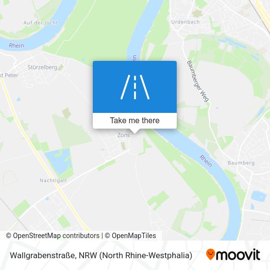 Wallgrabenstraße map