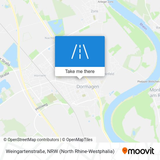 Weingartenstraße map