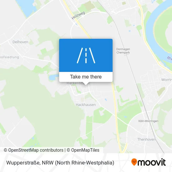 Карта Wupperstraße