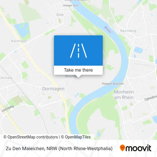 Zu Den Maieichen map