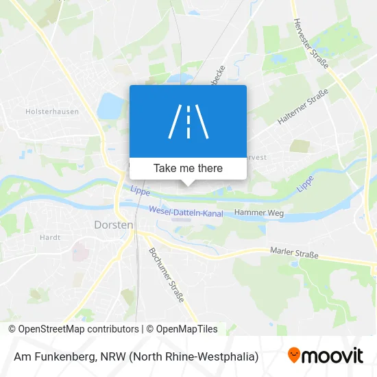 Карта Am Funkenberg