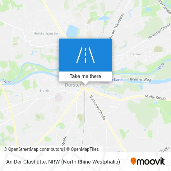 An Der Glashütte map