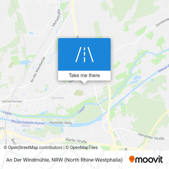 An Der Windmühle map