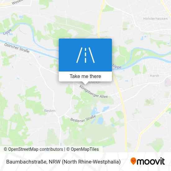 Baumbachstraße map