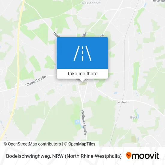 Карта Bodelschwinghweg