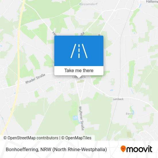 Карта Bonhoefferring