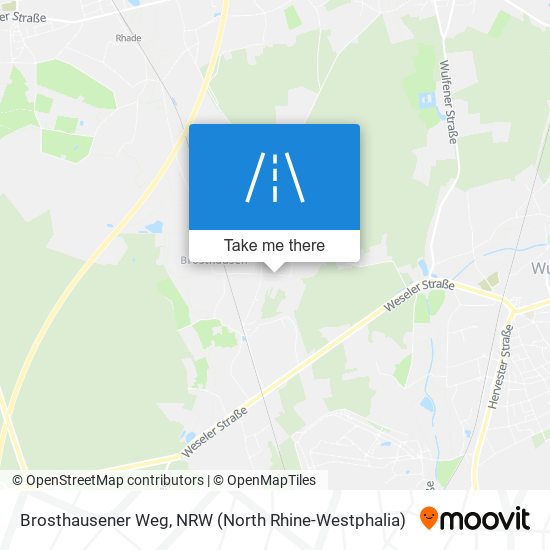 Brosthausener Weg map