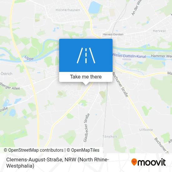 Clemens-August-Straße map