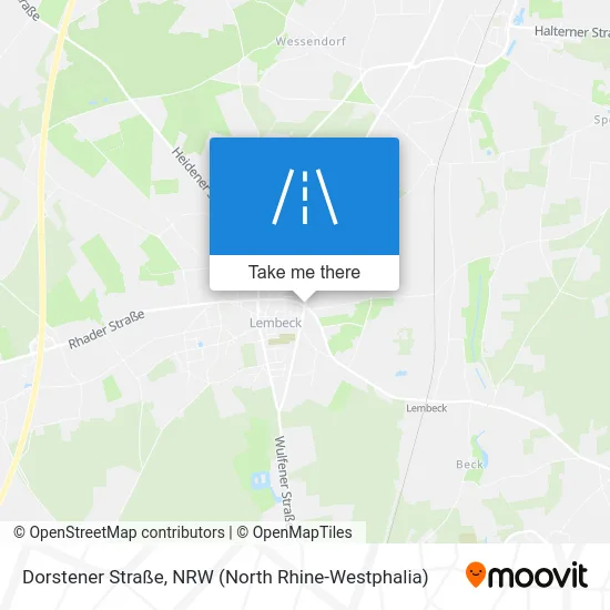 Карта Dorstener Straße