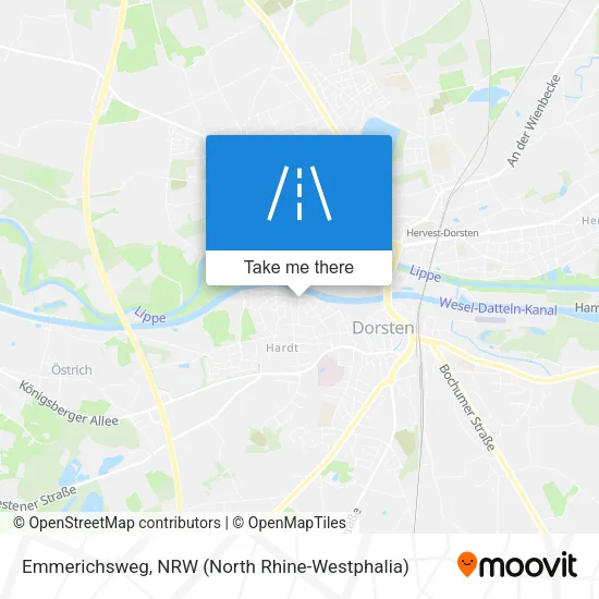 Карта Emmerichsweg