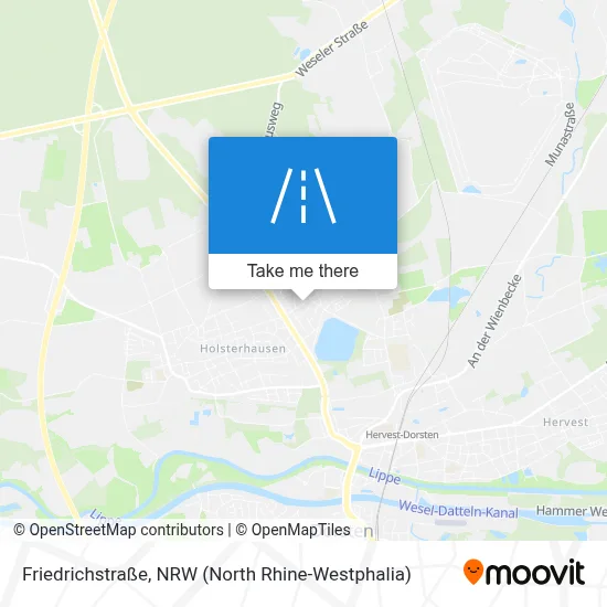 Friedrichstraße map