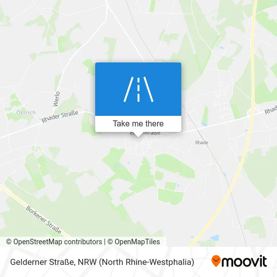 Gelderner Straße map