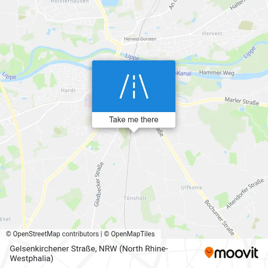 Gelsenkirchener Straße map