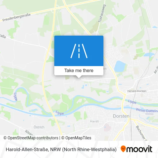 Harold-Allen-Straße map