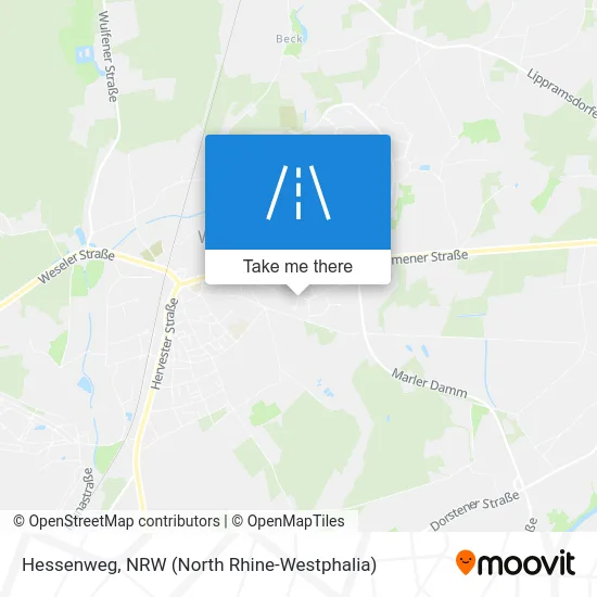 Hessenweg map