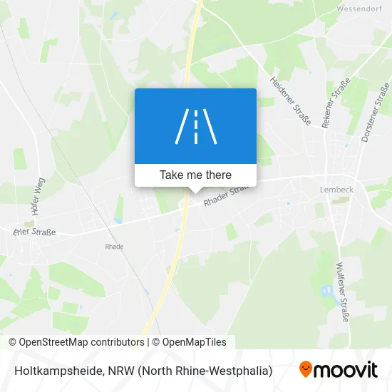 Карта Holtkampsheide