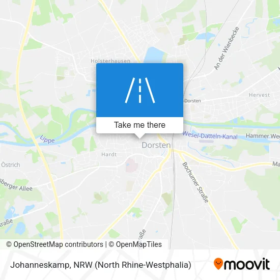 Johanneskamp map