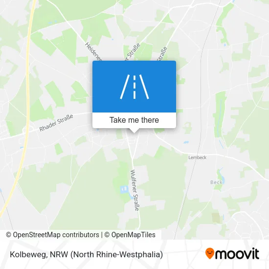 Карта Kolbeweg