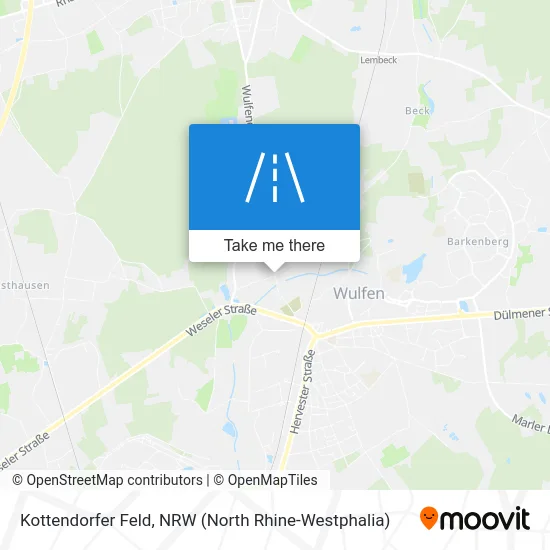 Kottendorfer Feld map