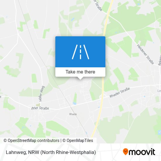 Lahnweg map