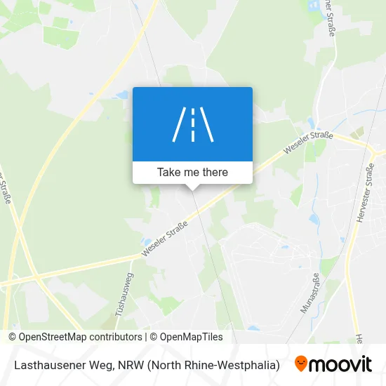 Lasthausener Weg map