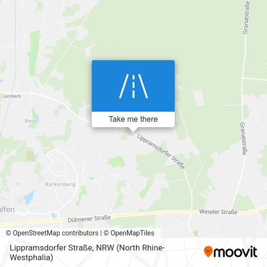 Lippramsdorfer Straße map