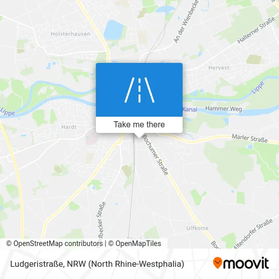 Карта Ludgeristraße