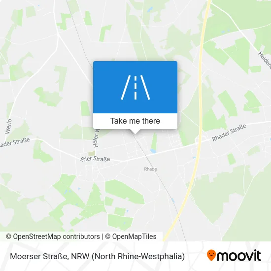 Moerser Straße map
