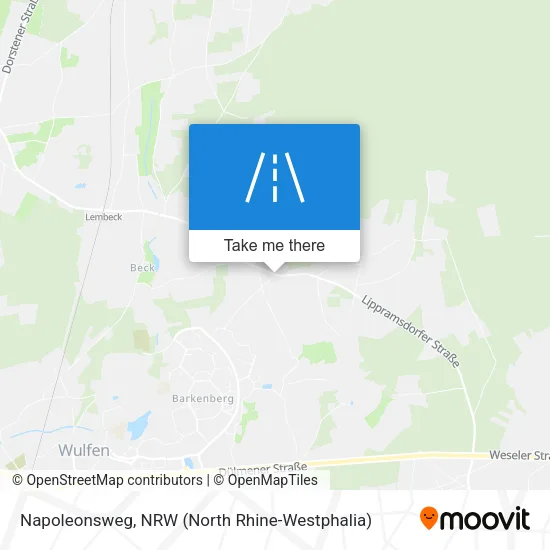 Карта Napoleonsweg