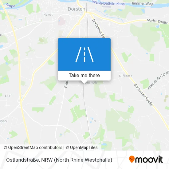 Ostlandstraße map