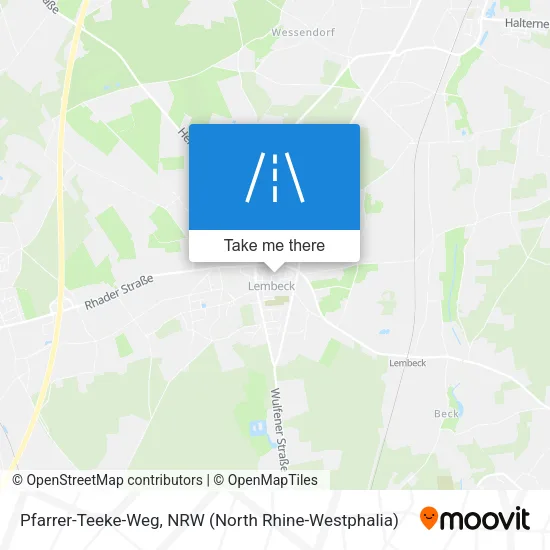 Карта Pfarrer-Teeke-Weg