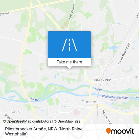 Pliesterbecker Straße map