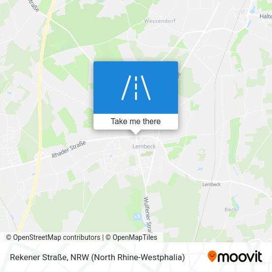 Rekener Straße map