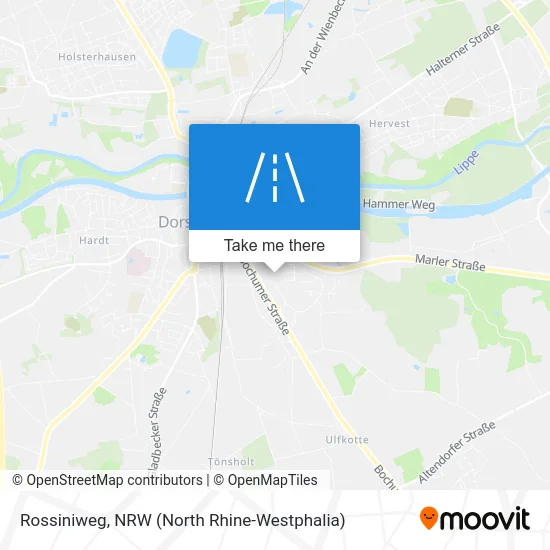 Карта Rossiniweg