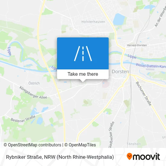 Rybniker Straße map