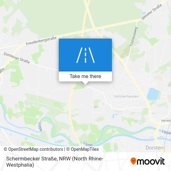 Schermbecker Straße map