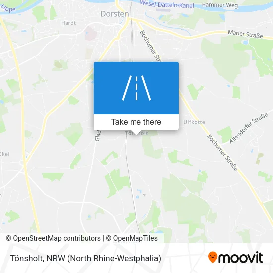 Карта Tönsholt