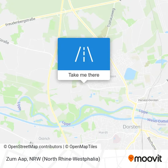 Карта Zum Aap