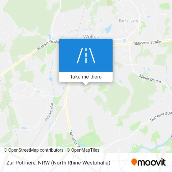 Карта Zur Potmere