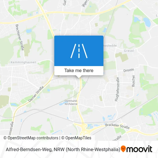 Alfred-Berndsen-Weg map